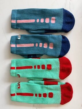 NIKE LEBRON ELITE CREW SOCKS Performance
Cushion Dri-FIT Basketball Socks Size L